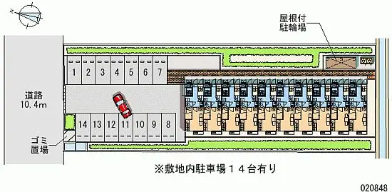 ★手数料０円★焼津市下小田　月極駐車場（LP）